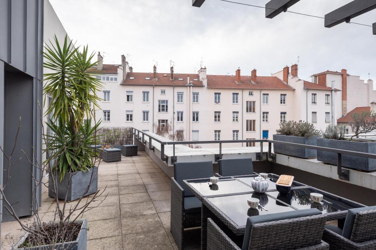 Le 7 De Coeur - Grand T4 Avec Balcon Appartamento Lione Esterno foto